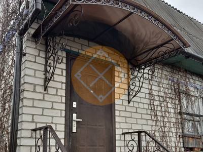 Металлический арочный козырек